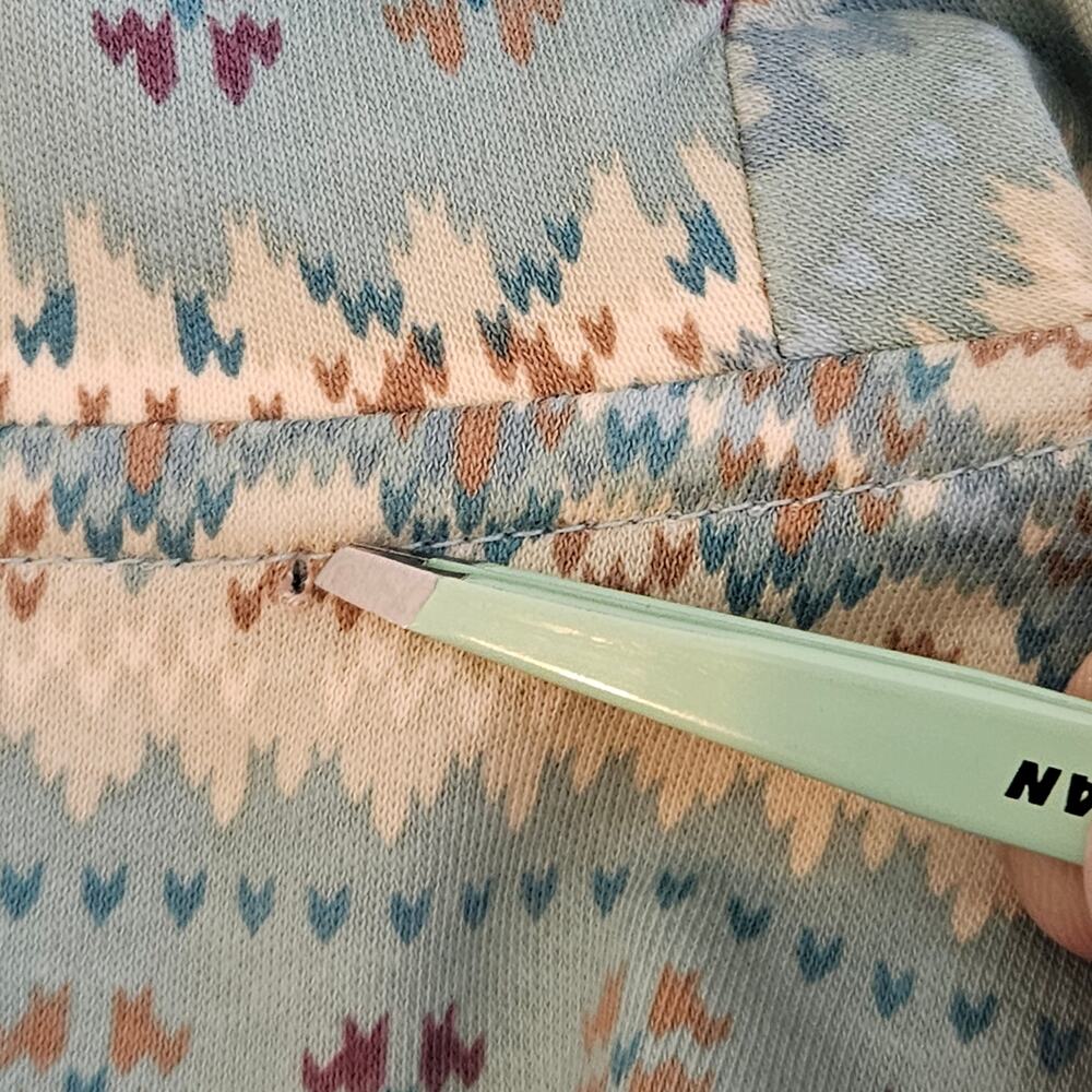 Ralph Lauren Fair Isle Shawl-Collar Coverall | Baby 18 Months | MINOR FLAW - Picture 9 of 15